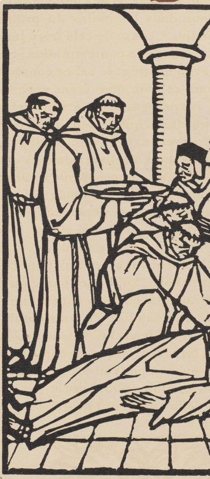 Mile Bernard, Composition (Morane, No. 100), Les Petites Fleurs De St. Franoise, Woodcut