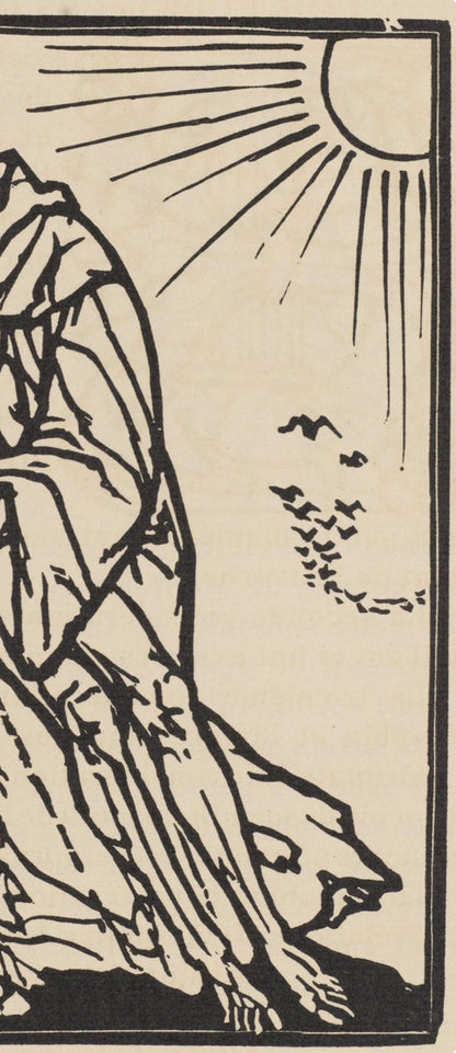 Mile Bernard, Composition (Morane, No. 100), Les Petites Fleurs De St. Franoise, Woodcut