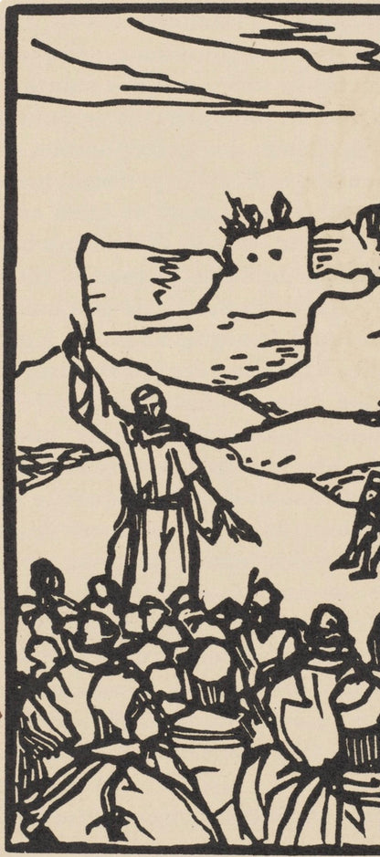 Mile Bernard, Composition (Morane, No. 100), Les Petites Fleurs De St. Franoise, Woodcut