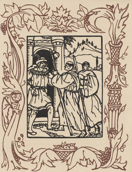 Mile Bernard, Composition (Morane, No. 100), Les Petites Fleurs De St. Franoise, Woodcut