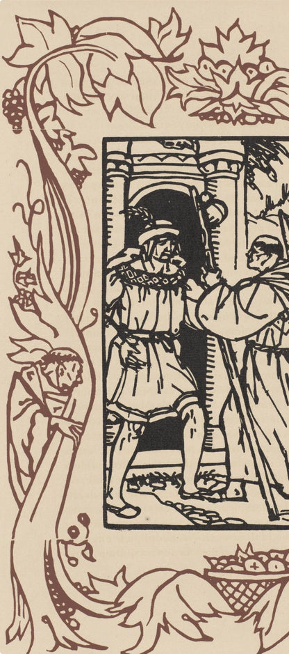 Mile Bernard, Composition (Morane, No. 100), Les Petites Fleurs De St. Franoise, Woodcut