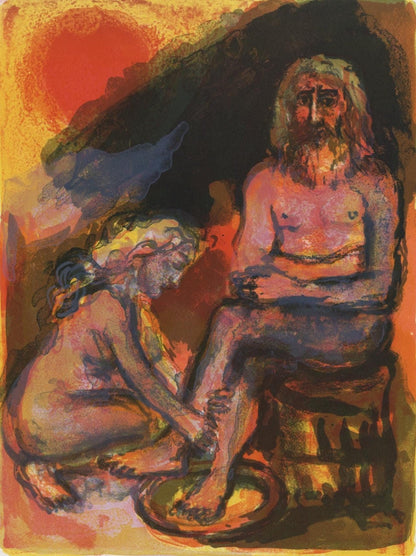 Walter Spitzer, Composition, L'Odysse, Lithograph