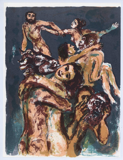 Walter Spitzer, Composition, L'Odysse, Lithograph