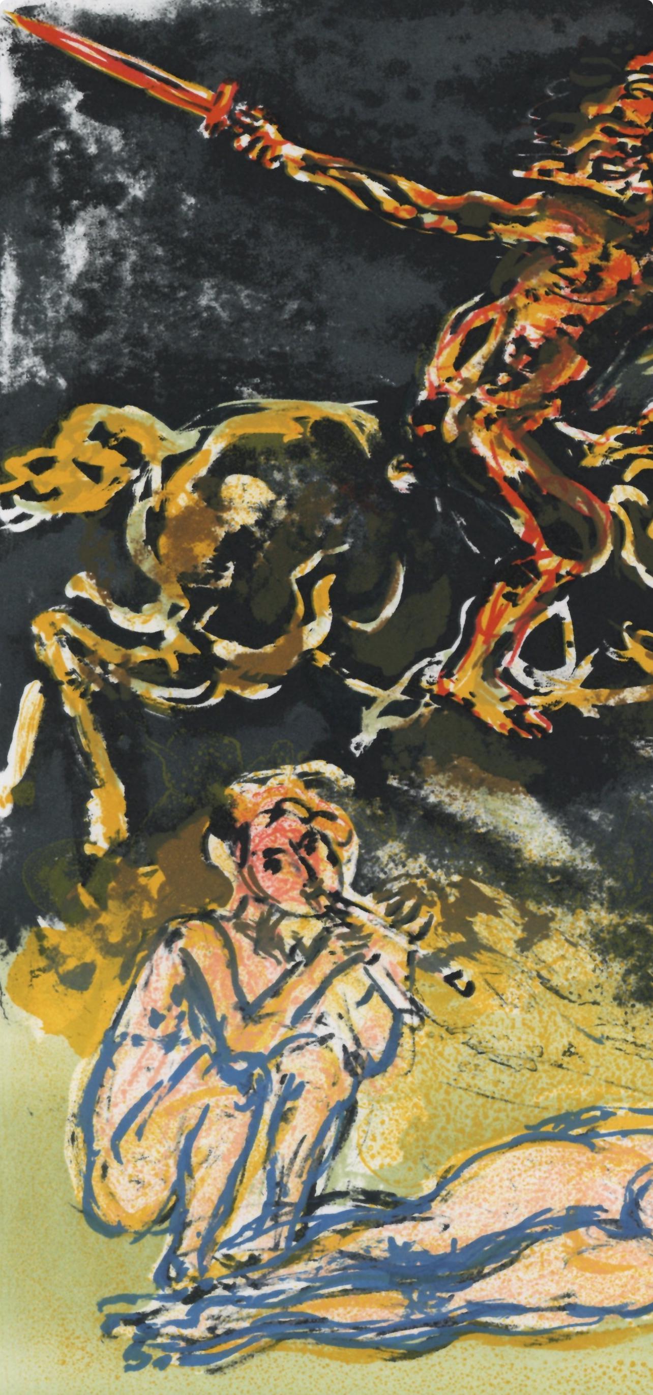 Walter Spitzer, Composition, L'Odysse, Lithograph