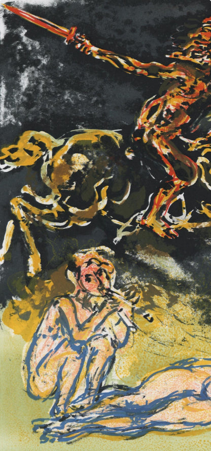 Walter Spitzer, Composition, L'Odysse, Lithograph