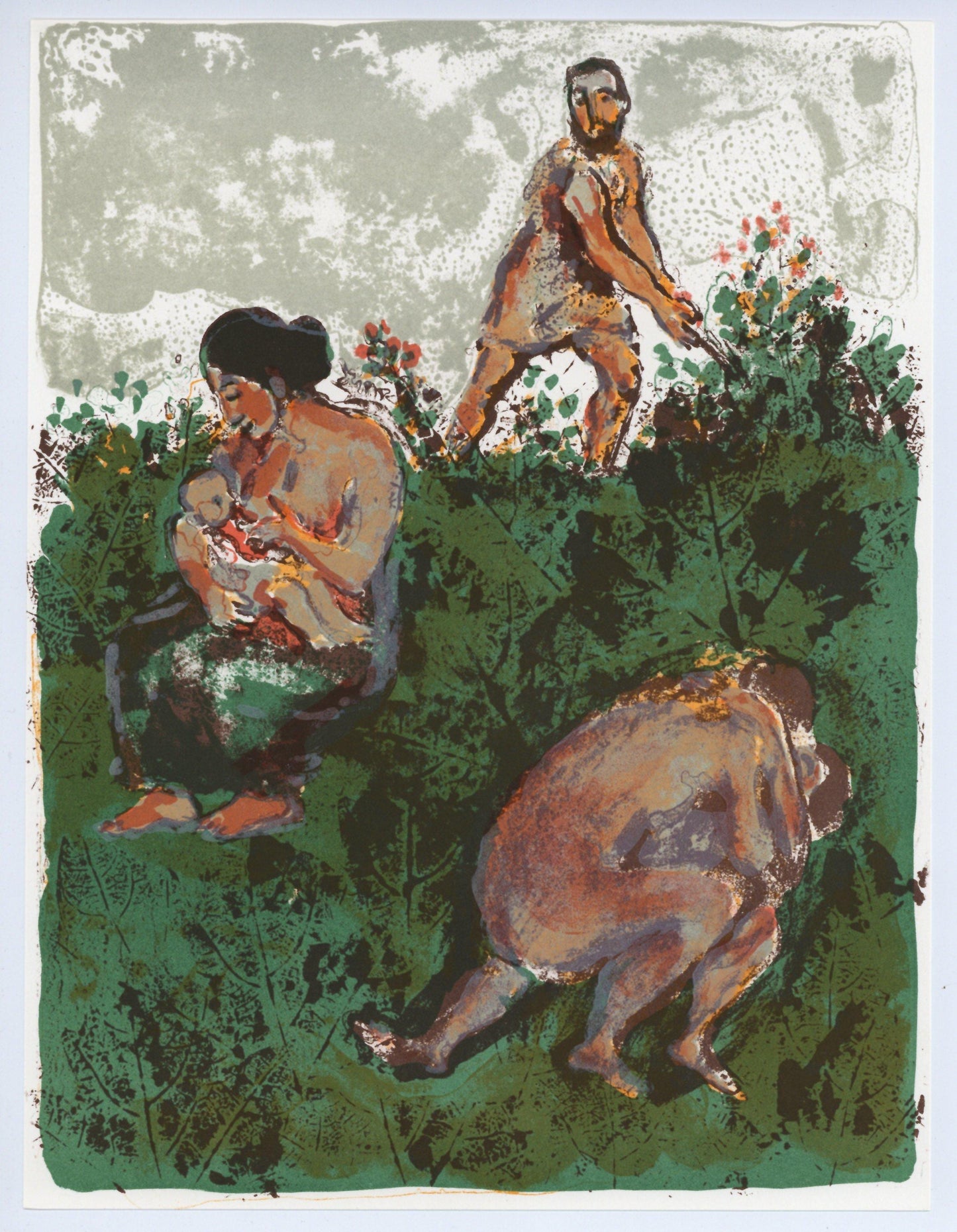 Walter Spitzer, Composition, L'Odysse, Lithograph