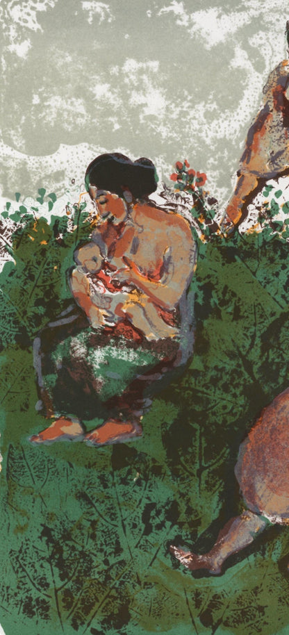 Walter Spitzer, Composition, L'Odysse, Lithograph