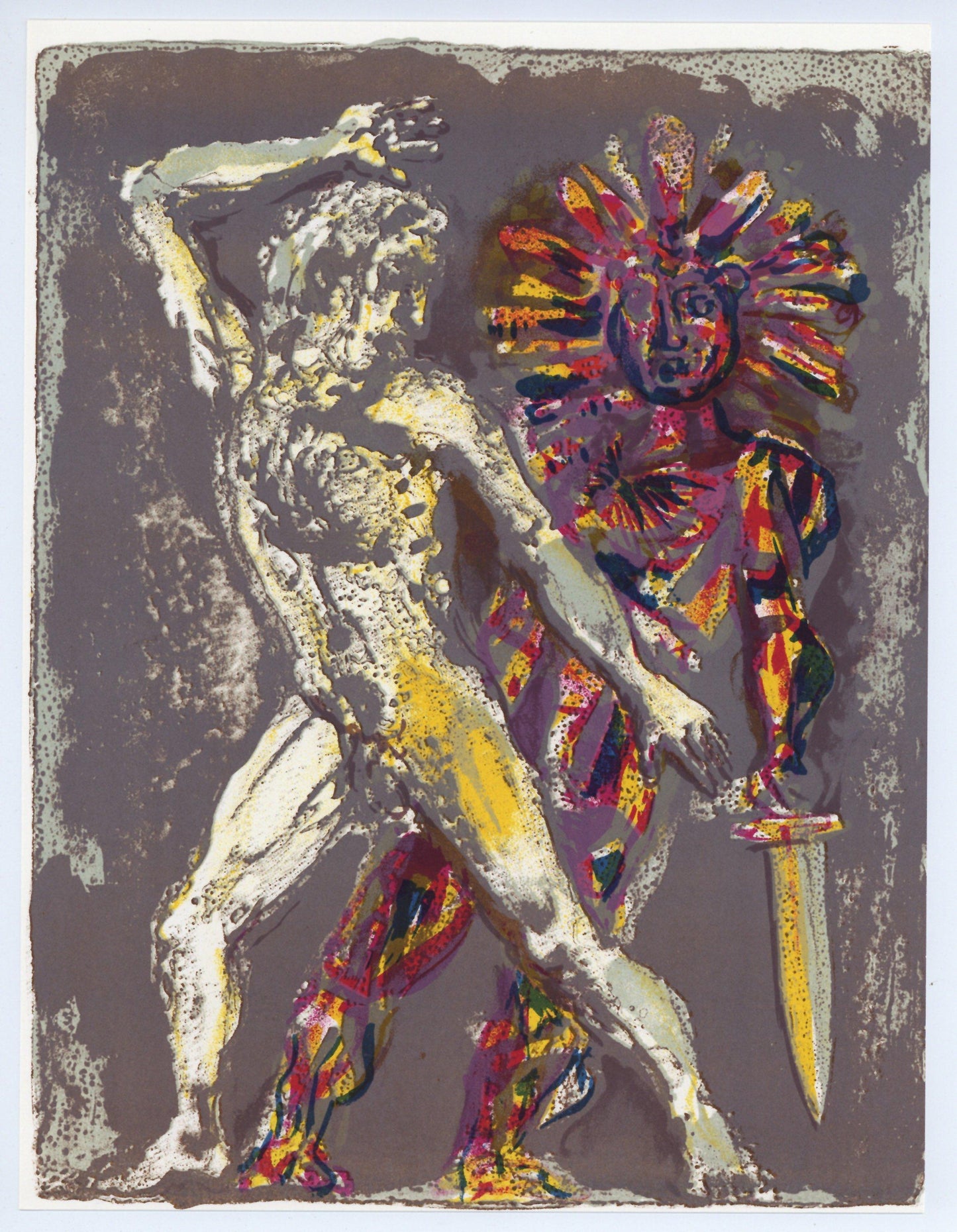 Walter Spitzer, Composition, L'Odysse, Lithograph