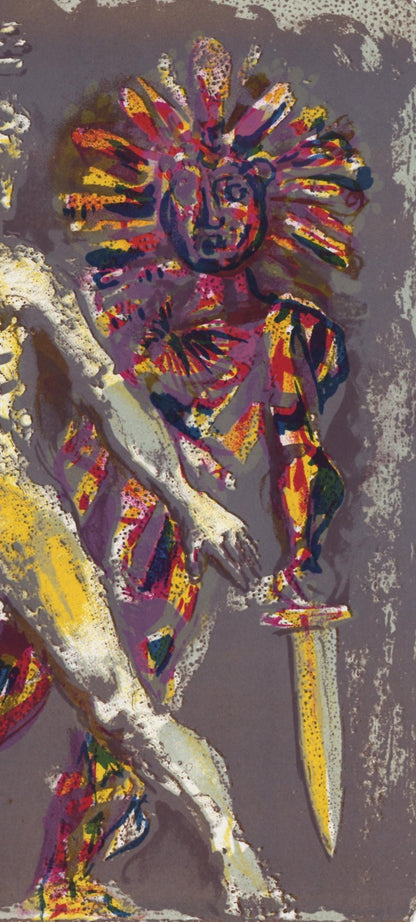 Walter Spitzer, Composition, L'Odysse, Lithograph