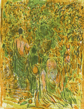 Andr Cottavoz, Composition, L'Odysse, Lithograph