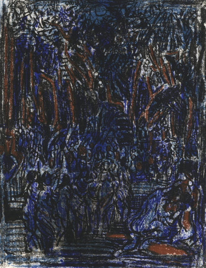 Andr Cottavoz, Composition, L'Odysse, Lithograph