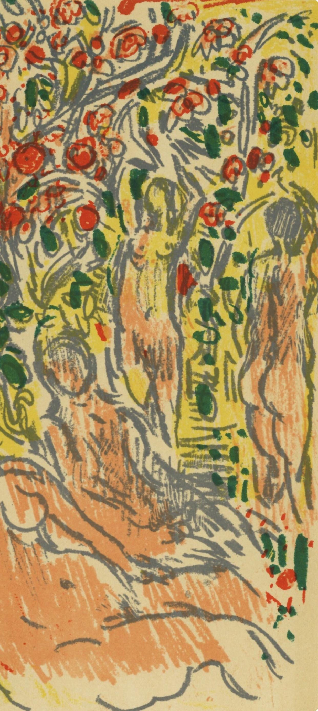 Andr Cottavoz, Composition, L'Odysse, Lithograph