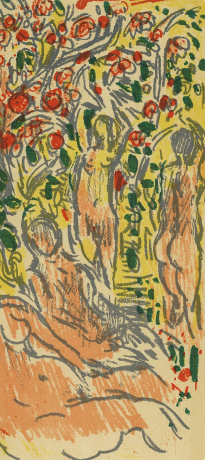 Andr Cottavoz, Composition, L'Odysse, Lithograph