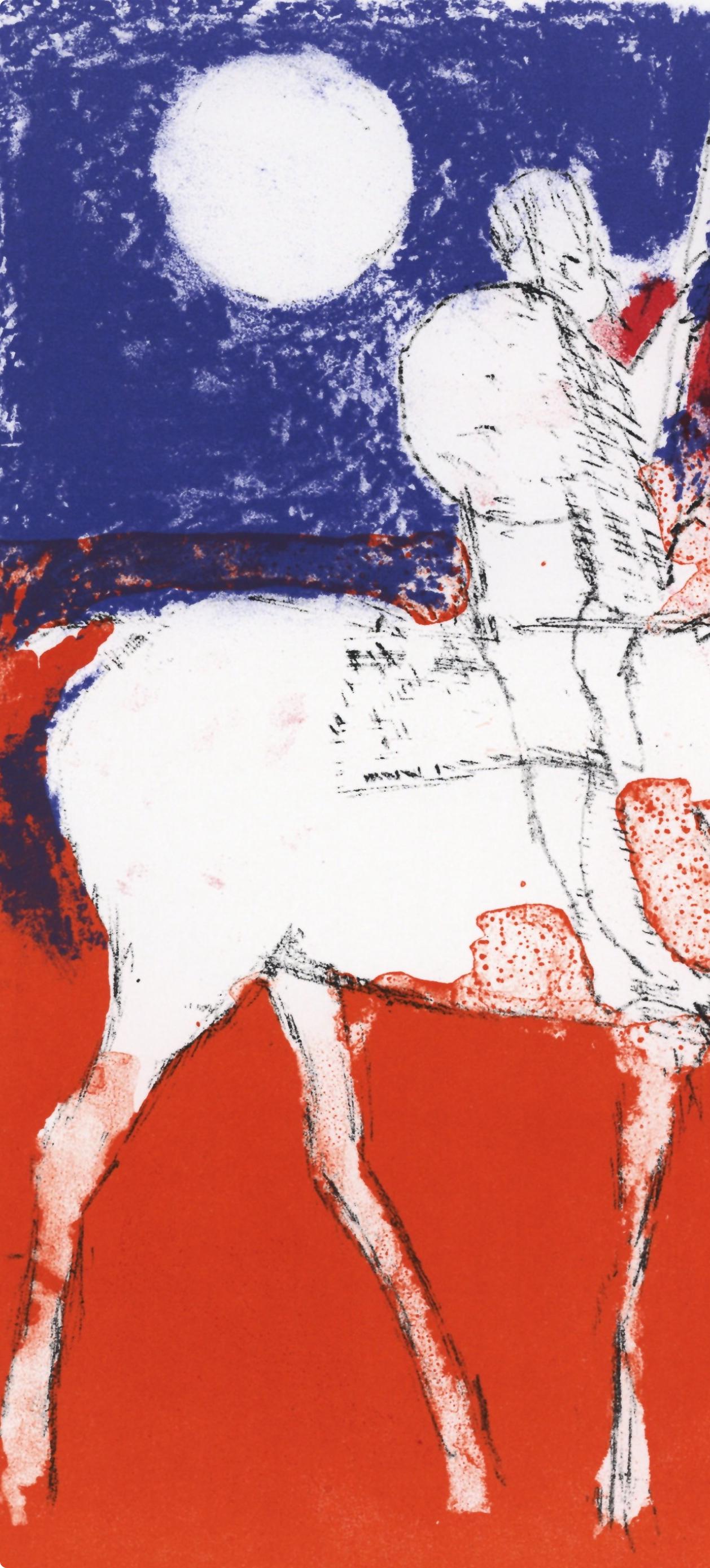 Paul Guiramand, Composition, L'Odysse, Lithograph