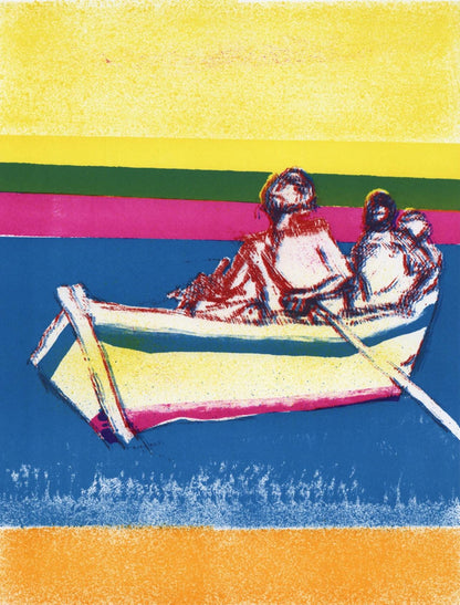 Paul Guiramand, Composition, L'Odysse, Lithograph