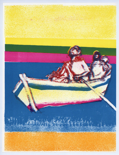 Paul Guiramand, Composition, L'Odysse, Lithograph