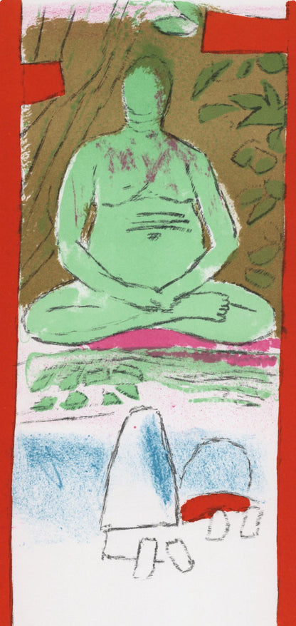 Paul Guiramand, Composition, L'Odysse, Lithograph