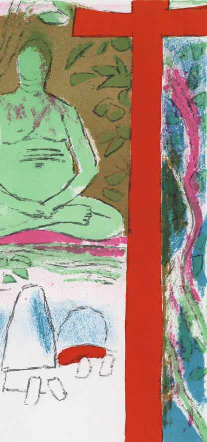 Paul Guiramand, Composition, L'Odysse, Lithograph