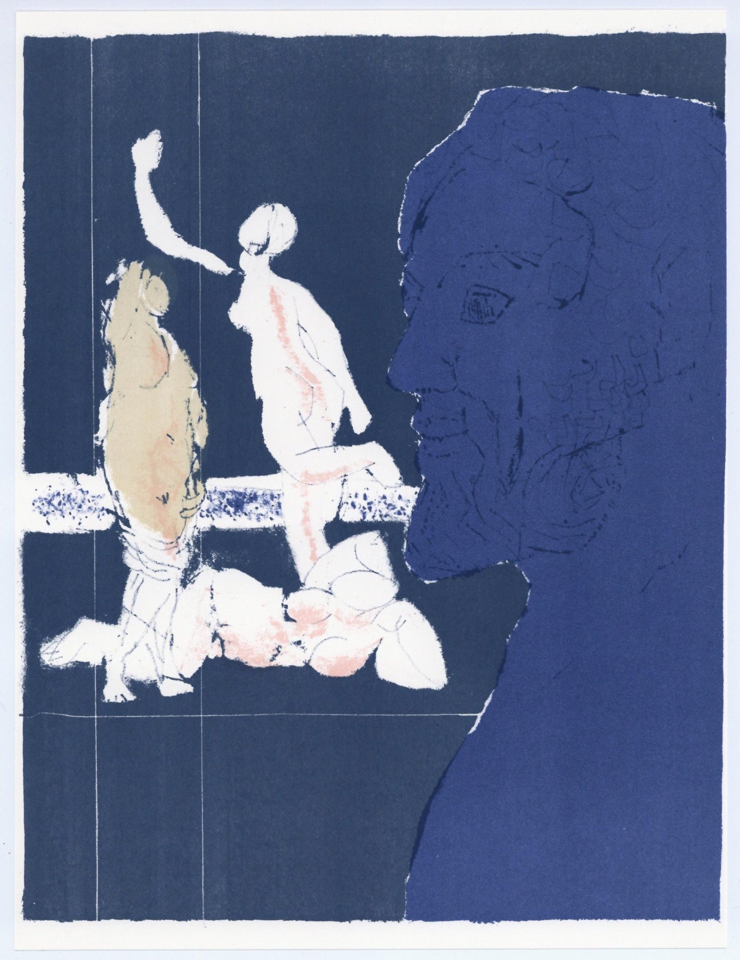 Paul Guiramand, Composition, L'Odysse, Lithograph