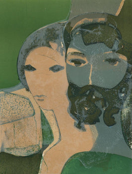 Andr Minaux, Composition, L'Odysse, Lithograph