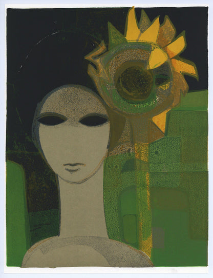 Andr Minaux, Composition, L'Odysse, Lithograph