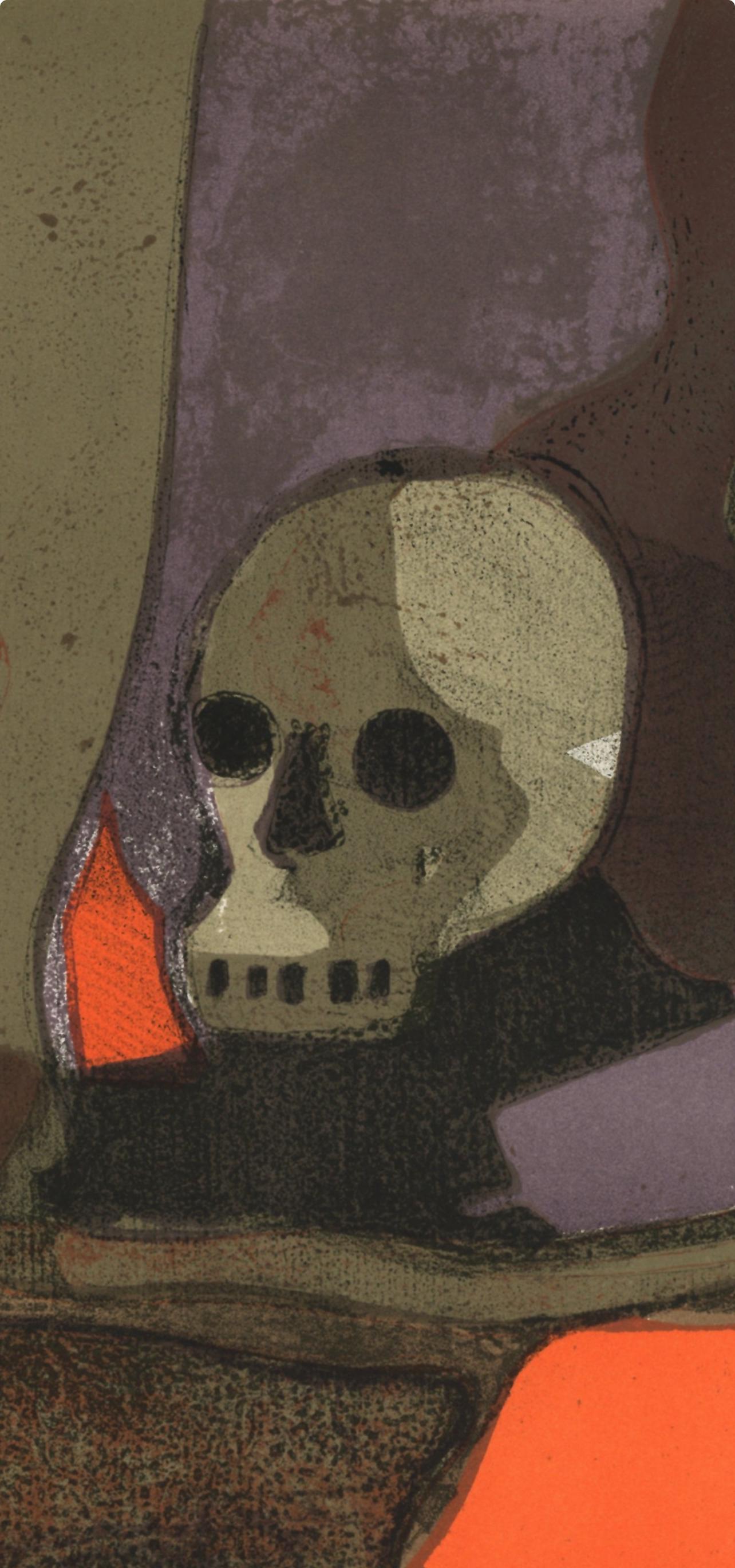 Andr Minaux, Composition, L'Odysse, Lithograph