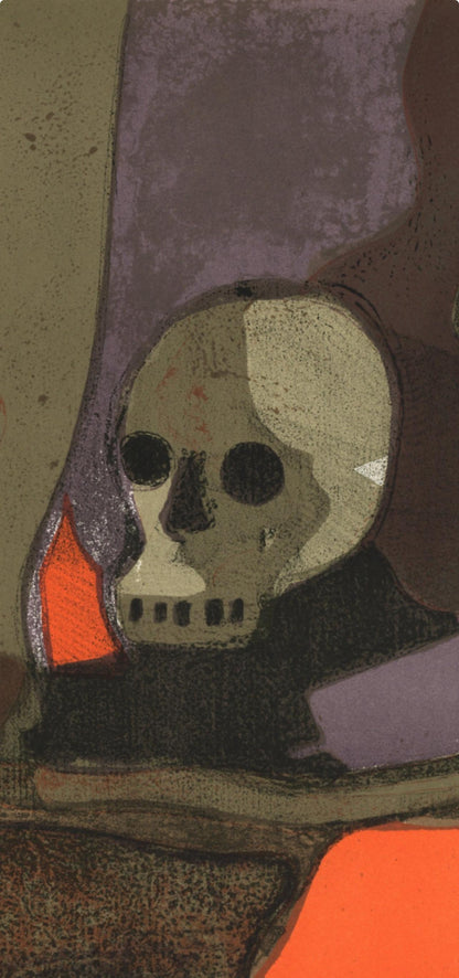 Andr Minaux, Composition, L'Odysse, Lithograph