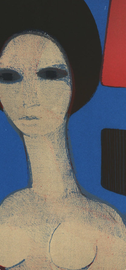 Andr Minaux, Composition, L'Odysse, Lithograph