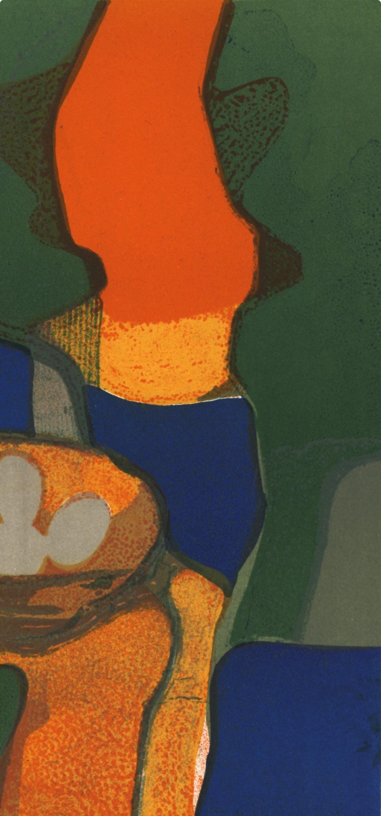 Andr Minaux, Composition, L'Odysse, Lithograph