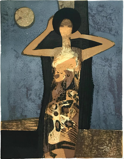 Andr Minaux, Composition, L'Odysse, Lithograph