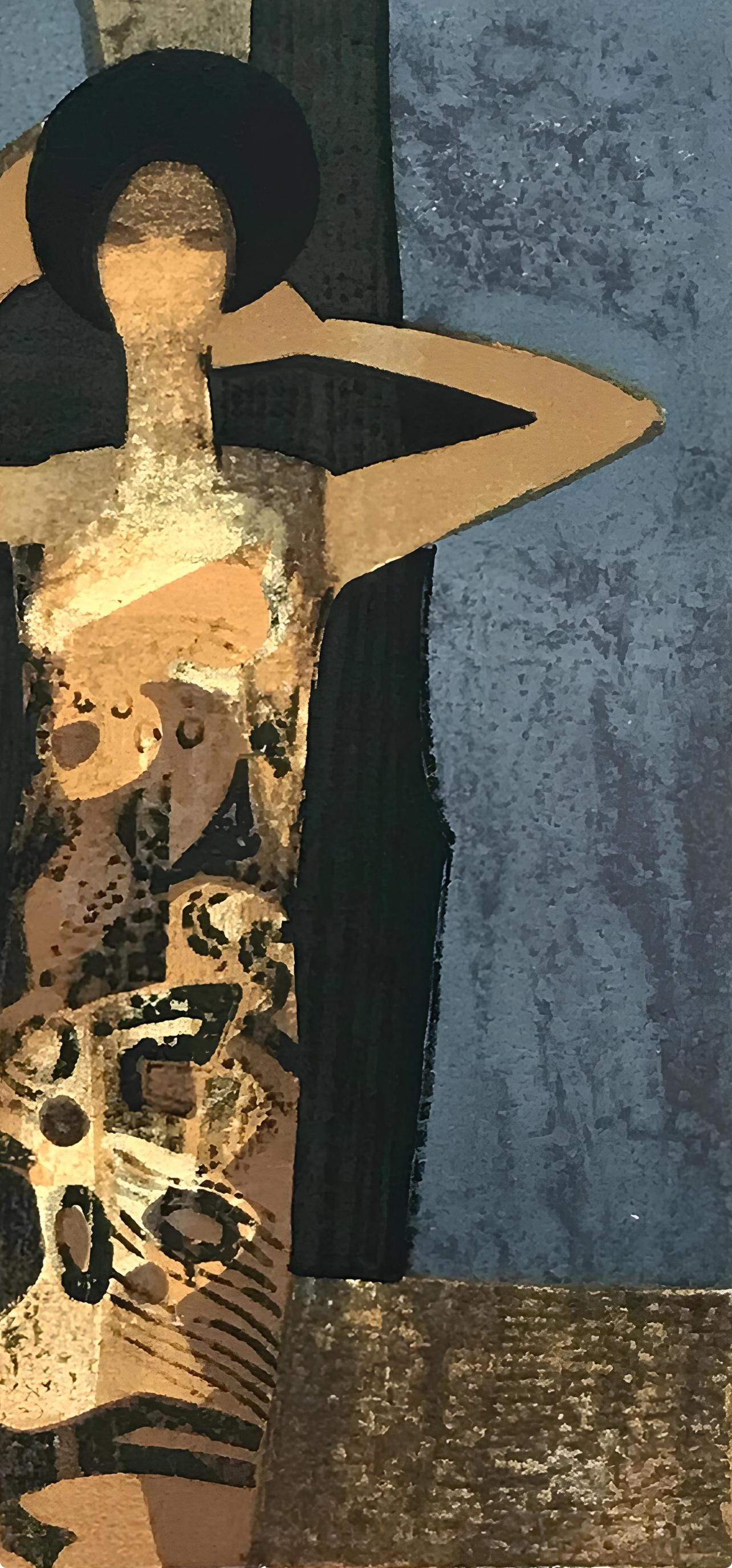 Andr Minaux, Composition, L'Odysse, Lithograph