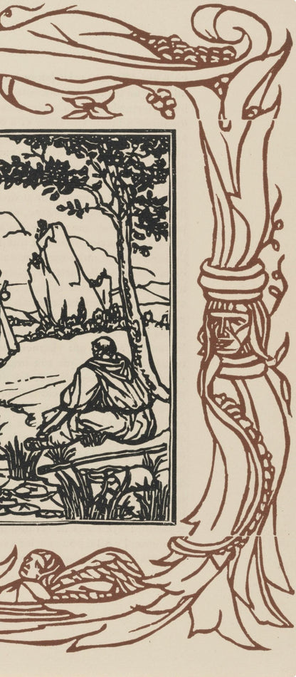 Mile Bernard, Composition (Morane, No. 100), Les Petites Fleurs De St. Franoise, Woodcut