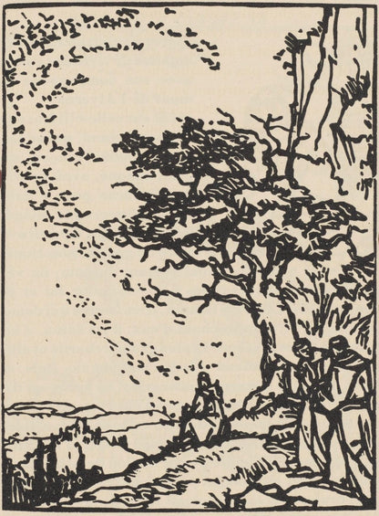 Mile Bernard, Composition (Morane, No. 100), Les Petites Fleurs De St. Franoise, Woodcut