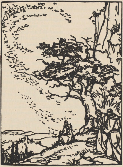 Mile Bernard, Composition (Morane, No. 100), Les Petites Fleurs De St. Franoise, Woodcut