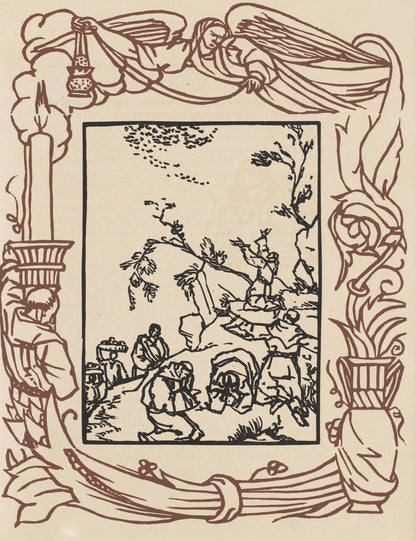 Mile Bernard, Composition (Morane, No. 100), Les Petites Fleurs De St. Franoise, Woodcut
