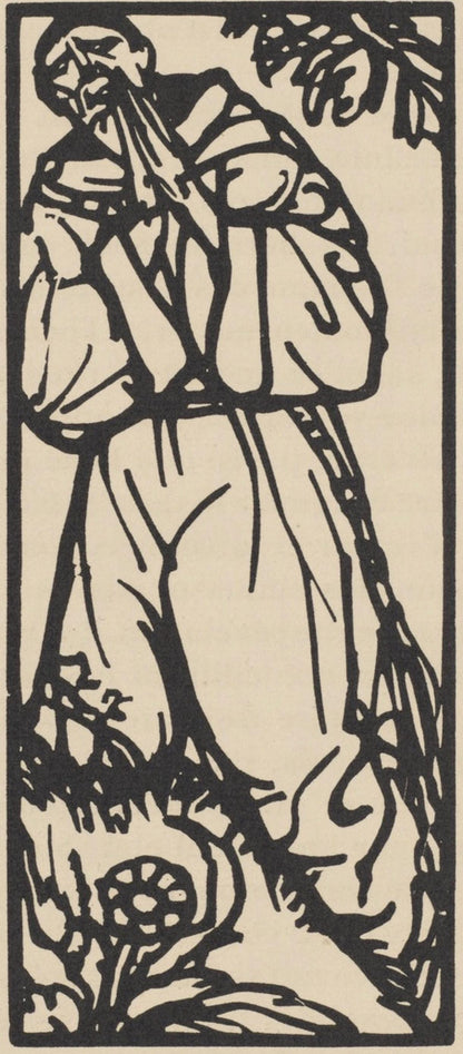 Mile Bernard, Composition (Morane, No. 100), Les Petites Fleurs De St. Franoise, Woodcut