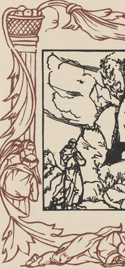 Mile Bernard, Composition (Morane, No. 100), Les Petites Fleurs De St. Franoise, Woodcut