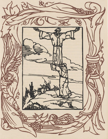 Mile Bernard, Composition (Morane, No. 100), Les Petites Fleurs De St. Franoise, Woodcut