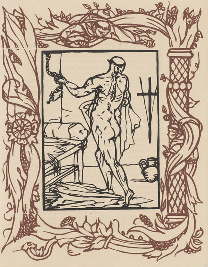 Mile Bernard, Composition (Morane, No. 100), Les Petites Fleurs De St. Franoise, Woodcut