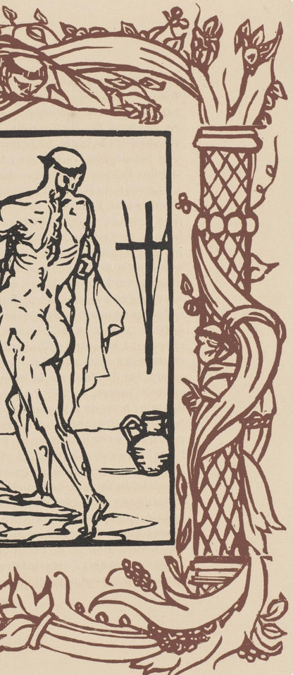 Mile Bernard, Composition (Morane, No. 100), Les Petites Fleurs De St. Franoise, Woodcut