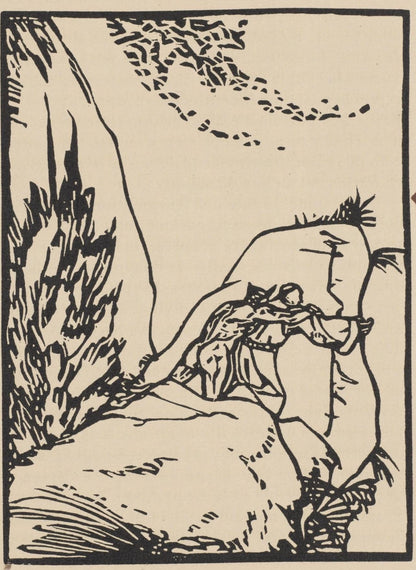 Mile Bernard, Composition (Morane, No. 100), Les Petites Fleurs De St. Franoise, Woodcut