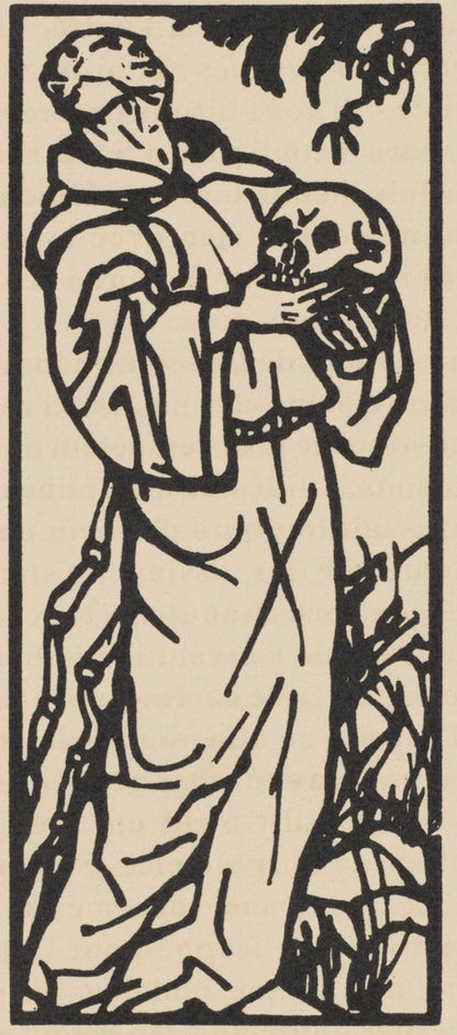 Mile Bernard, Composition (Morane, No. 100), Les Petites Fleurs De St. Franoise, Woodcut