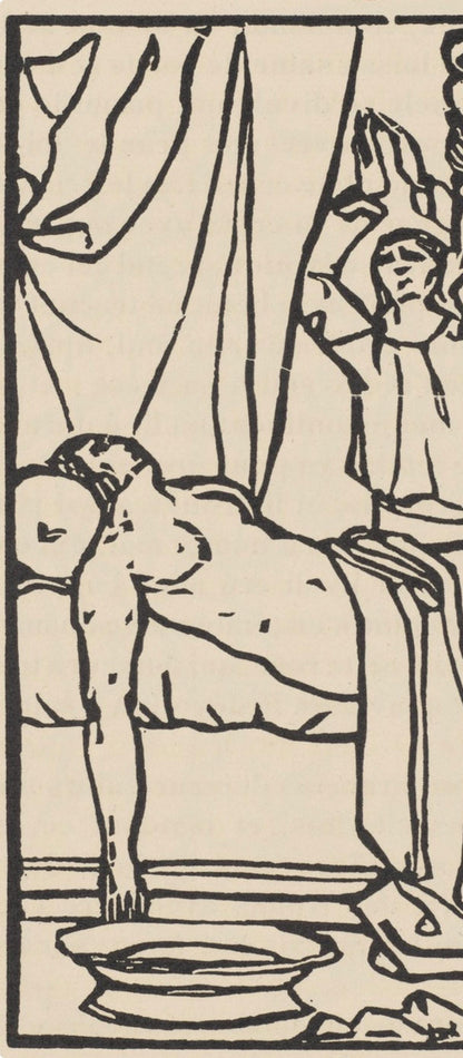 Mile Bernard, Composition (Morane, No. 100), Les Petites Fleurs De St. Franoise, Woodcut