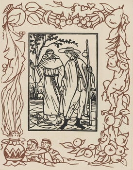 Mile Bernard, Composition (Morane, No. 100), Les Petites Fleurs De St. Franoise, Woodcut