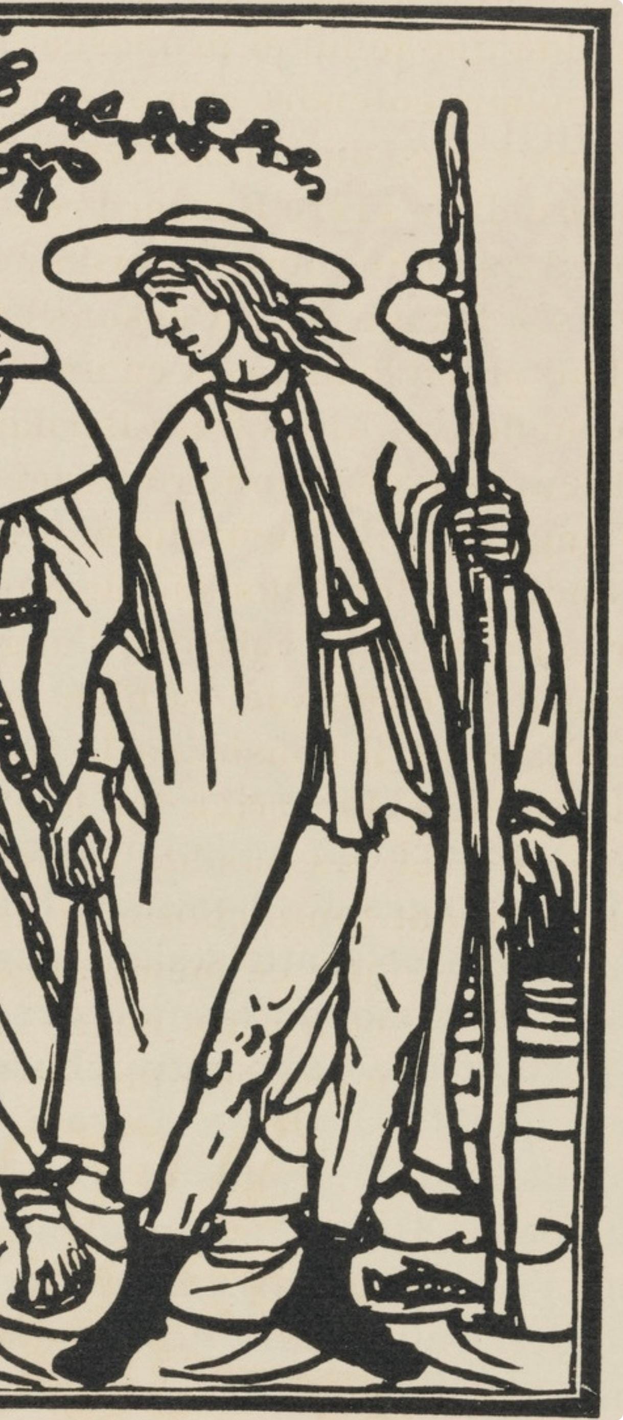 Mile Bernard, Composition (Morane, No. 100), Les Petites Fleurs De St. Franoise, Woodcut
