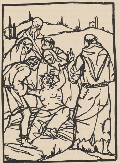 Mile Bernard, Composition (Morane, No. 100), Les Petites Fleurs De St. Franoise, Woodcut