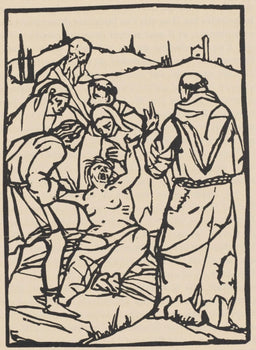 Mile Bernard, Composition (Morane, No. 100), Les Petites Fleurs De St. Franoise, Woodcut