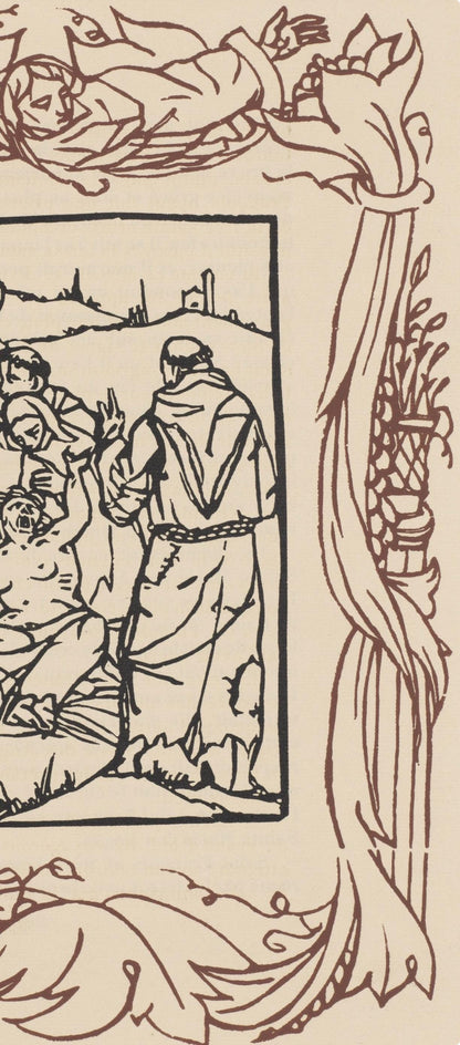 Mile Bernard, Composition (Morane, No. 100), Les Petites Fleurs De St. Franoise, Woodcut