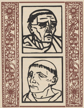 Mile Bernard, Composition (Morane, No. 100), Les Petites Fleurs De St. Franoise, Woodcut