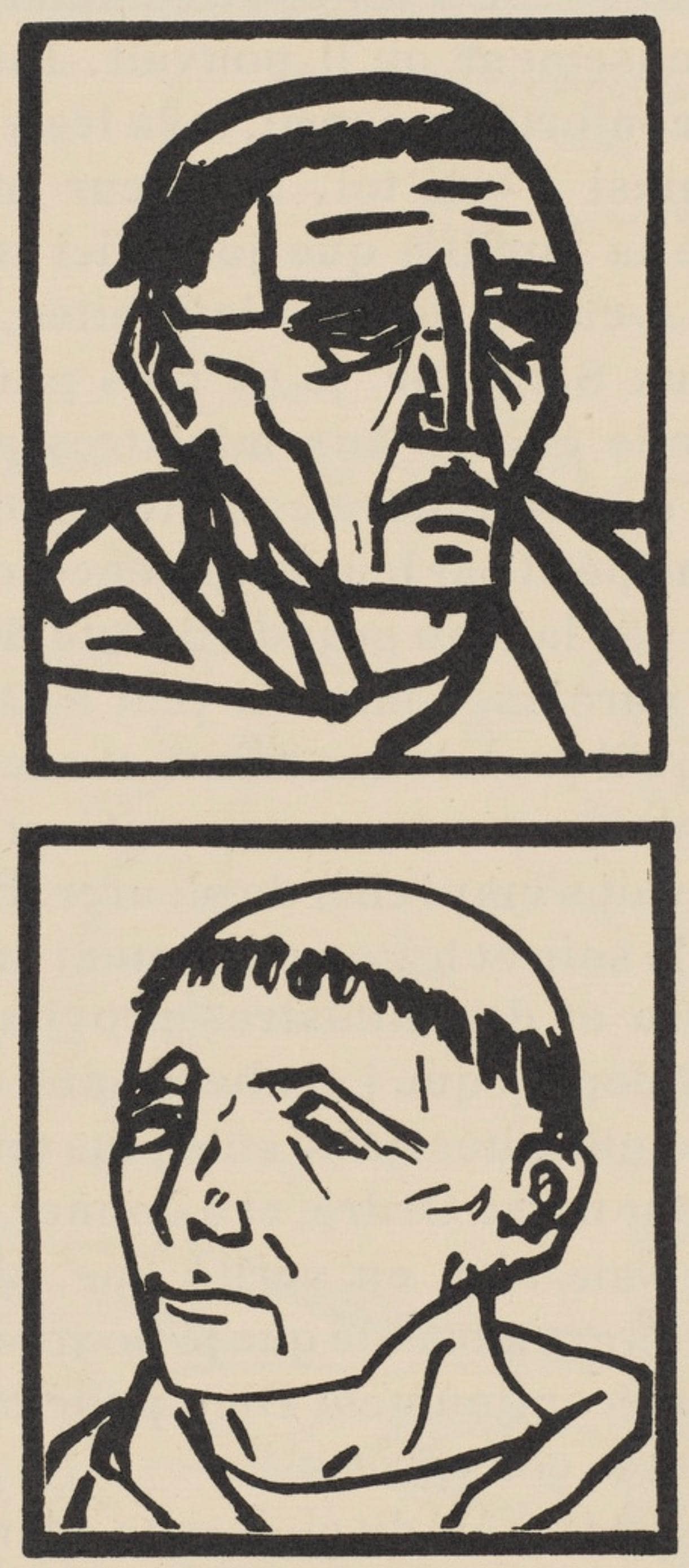 Mile Bernard, Composition (Morane, No. 100), Les Petites Fleurs De St. Franoise, Woodcut